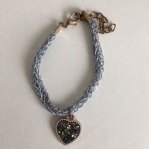 Brand new never worn heart bracelet